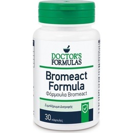 Doctor's Formulas Bromeact 30mg (30caps) - αντιφλεγμονώδης φόρμουλα