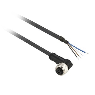 Pre Wired Elbowed Cable Μ8 4P XZCP1041L2