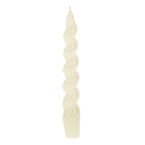 Qiri spiral ivory 18 cm 50 gr
