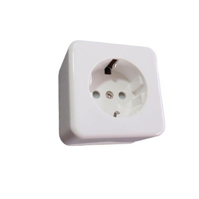 Socket Suko Wall Mounted White Unique