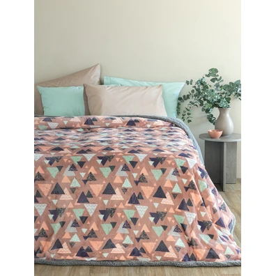 Κουβερτα Υπέρδιπλη 220x240 Blake Pink
