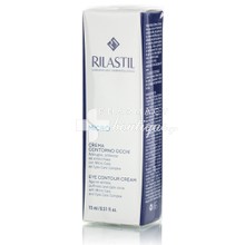 Rilastil Micro Eye Contour Cream - Κατά των ρυτίδων και των μαύρων κύκλων, 15ml