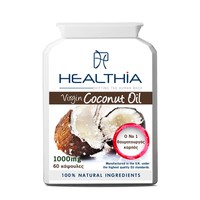 Healthia Virgin Coconut Oil 1000mg 60 Κάψουλες - Σ