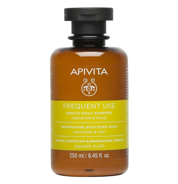 Apivita Gentle Daily Shampoo Απαλό Σαμπουάν για Καθημερινή Χρήση με Χαμομήλι & Μέλι, 250ml