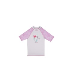 Slipstop Sunscreen T-shirt UPF50 + Little Mermaid For Children 4-5 Years 1 piece
