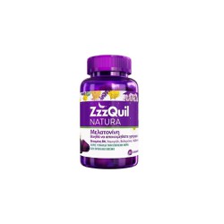 ZzzQuil Natura Συμπλήρωμα Διατροφής Με Μελατονίνη 60 ζελεδάκια