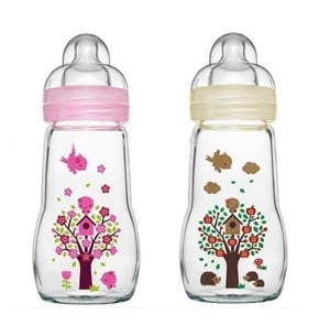 MAM Feel Good Premium Glass για Κορίτσι Γυάλινο Μπ