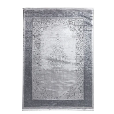 Χαλί Lotus Summer 2929 Black Grey Royal Carpet