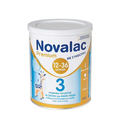 Novalac  Premium 3 Γάλα σε Σκόνη με Συμβιοτικά 12-