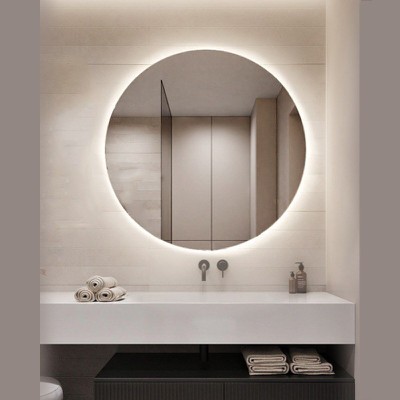 Καθρέπτης μπάνιου LED στρογγυλός Φ40/Φ50/Φ60/Φ70/Φ