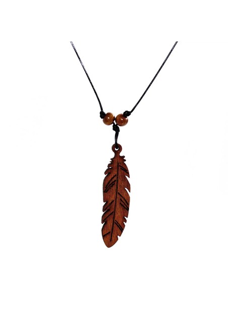 MILLIONALS THE LEAF CORD NECKLACE