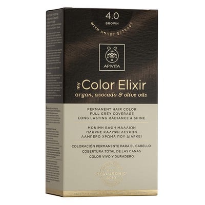 Apivita Βαφή Μαλλιών My Color Elixir No4,0 Φυσικό 