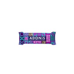 Adonis Keto High Protein Μπάρα Με Γεύση Hazelnut Crunch Chocolate 45gr