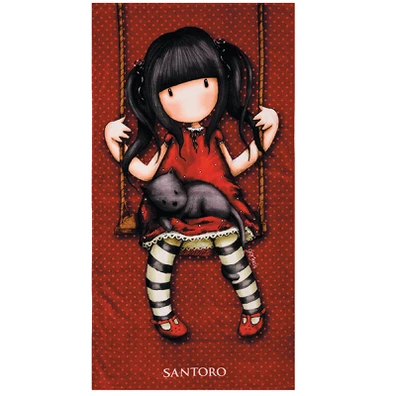 Santoro 5808 Πετσετα Θαλασσης 75χ150 Κοκκινο 75x15
