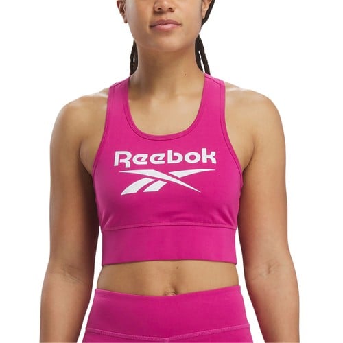 Reebok Women Identity Big Logo Cotton Bralette