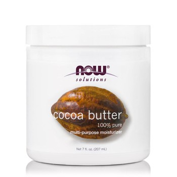 NOW FOODS COCOA BUTTER 100% PURE 207ML