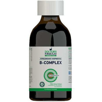 DOCTOR'S FORMOULAS B-Complex Λιποσωμιακή Φόρμουλα Με Βιταμίνες Του Συμπλέγματος B 150ml