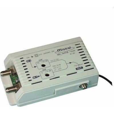 Central Antenna Amplifier 30 Db 1X112 Db Μv 2Uhf