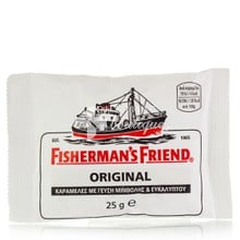 Fisherman's Friend Original (με ζάχαρη) - Μινθόλη & Ευκάλυπτο, 25gr 