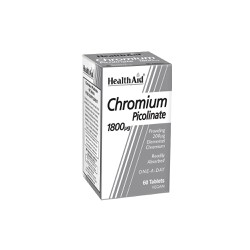 Health Aid Chromium Picolinate 1800mg 60veg.tabs