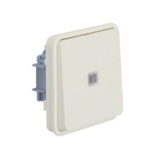 Cubyko IP55 Switch A/R Lighting Assembled White WN