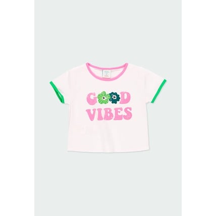 Boboli Knit T-Shirt Short Sleeves For Girl(824150)