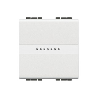 Livinglight Switch A/R 10Α 2 Modules White N4053M2