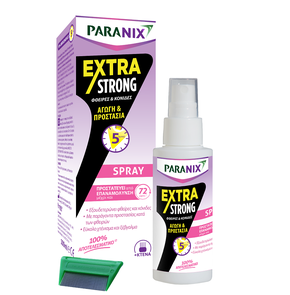 Paranix Extra Strong Spray Αγωγή κατά των Φθειρών,