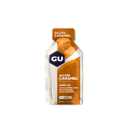 GU Salted Caramel Energy Gel 125mg Sodium W/Caffeine Ενεργειακό Gel Αλατισμένη Καραμέλα 32g