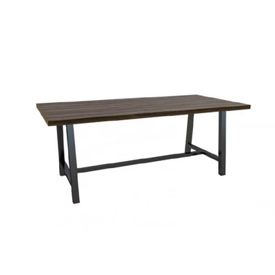 Τραπέζι Τραπεζαρίας Μελαμίνη 180x90x75cm Alfa Set 