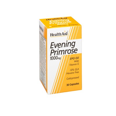 Health Aid - Evening Primrose Oil 1000 mg + Vitamin E - 30caps