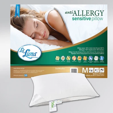 Μαξιλάρι Ύπνου 50x70cm LaLuna The anti-ALLERGY sen