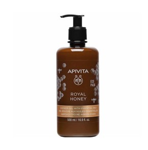 Apivita Royal Honey Creamy Shower Gel with Essenti