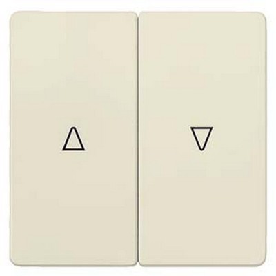 Delta I-System Blinds Pushbutton Plate With Shutte