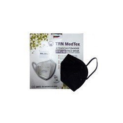 Atcare TRN Med Tex Μάσκες Υψηλής Προστασίας FFP2 NR Μαύρο Χρώμα 50 τεμάχια