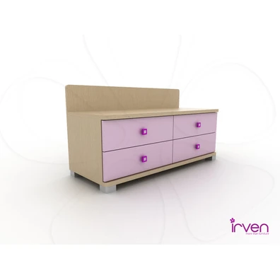 Κομοδίνο Ξύλινο 120x50x60 Irven selvie