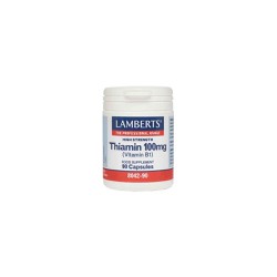 Lamberts Thiamin (Vitamin B1) 100mg 90 κάψουλες