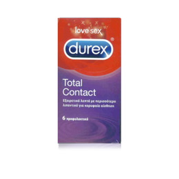 Durex Total Contact, 6 Τεμ