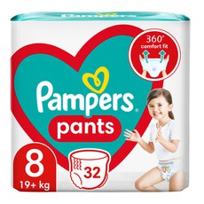 Pampers Pants No 8 (19 Kg) Πάνες - Βρακάκι 32Τμχ.