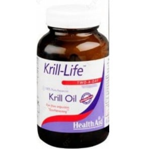 Health Aid Krill-life Krill Oil Ωμέγα 3, 90caps