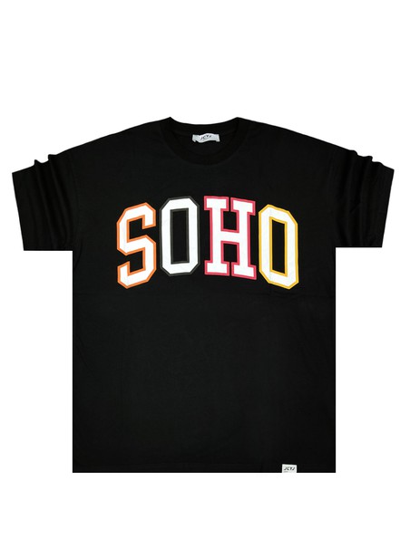 Jcyj soho london oversize tee - black