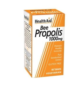 Health Aid Propolis 1000mg 60 Tablets