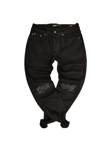 Oscar skinny jogger jeans - black