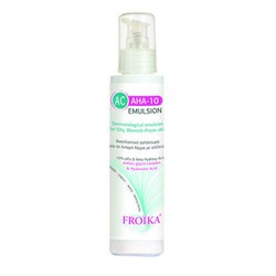 Froika AC AHA-10 Emulsion Αναπλαστικό Γαλάκτωμα για το Λιπαρό Δέρμα με Ατέλειες 125ml