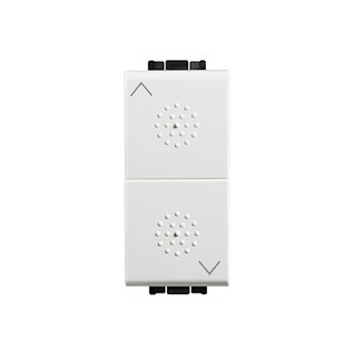 Livinglight Switch Blinds 1 Module White N4027