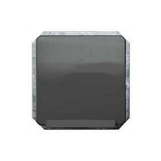 Delta 2P+E Socket Plate with Lid Anthracite 5UB141
