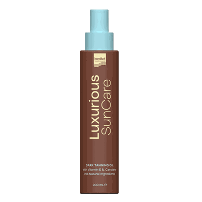Intermed Luxurious Sun Care Dark Tanning Oil Λάδι 