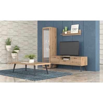 Living Room Complex 225x45x48cm Melamine No28 New 