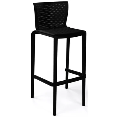 Σκαμπό Bar 47x46x102/79 Gaber Spyker Μαύρο
