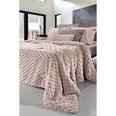 Κουβέρτα Elixir old Pink 260x240 guy Laroche  100%